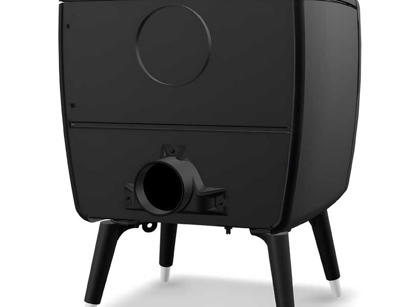 dovre vintage 35 schwarz hinten